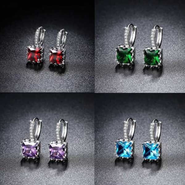 Lilly Zircon Earrings - Image 7