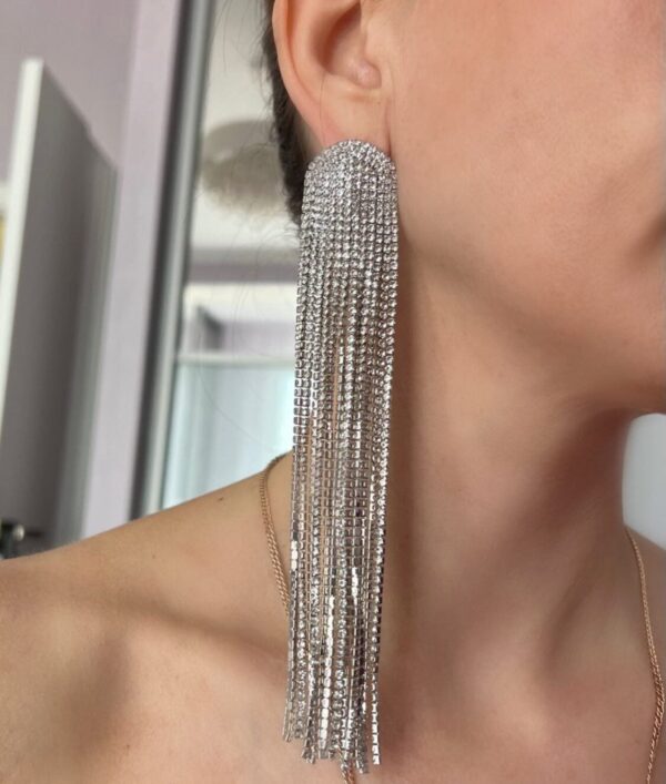 Lily sparkling earrings - Image 7