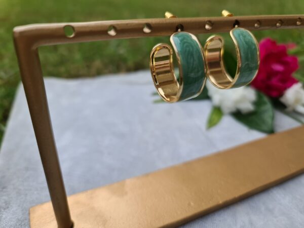 Ring shape earrings - Image 9