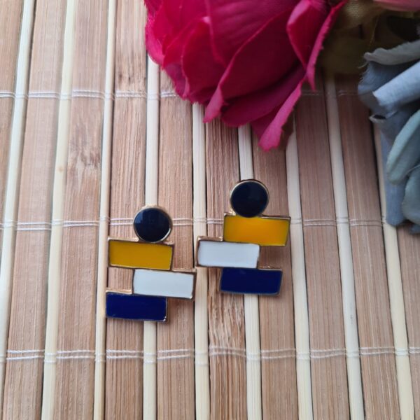 Claire earrings Blue - Image 2