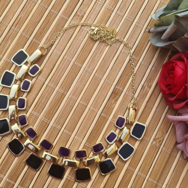 Liza Necklace Black - Image 3