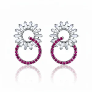 Marwa Earrings Shocking Pink