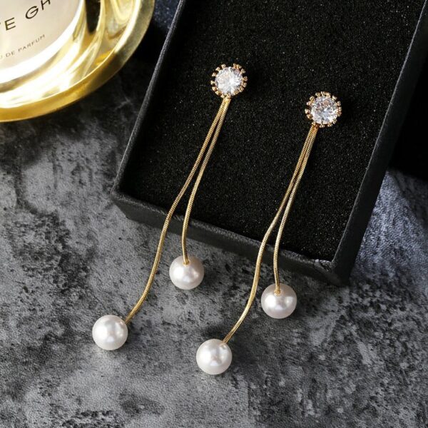 Long earrings (Golden / silver) - Image 2
