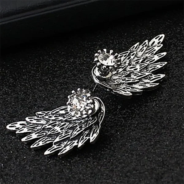 Crystal wing earring - Image 4