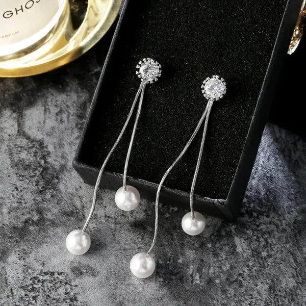 Long earrings (Golden / silver) - Image 4