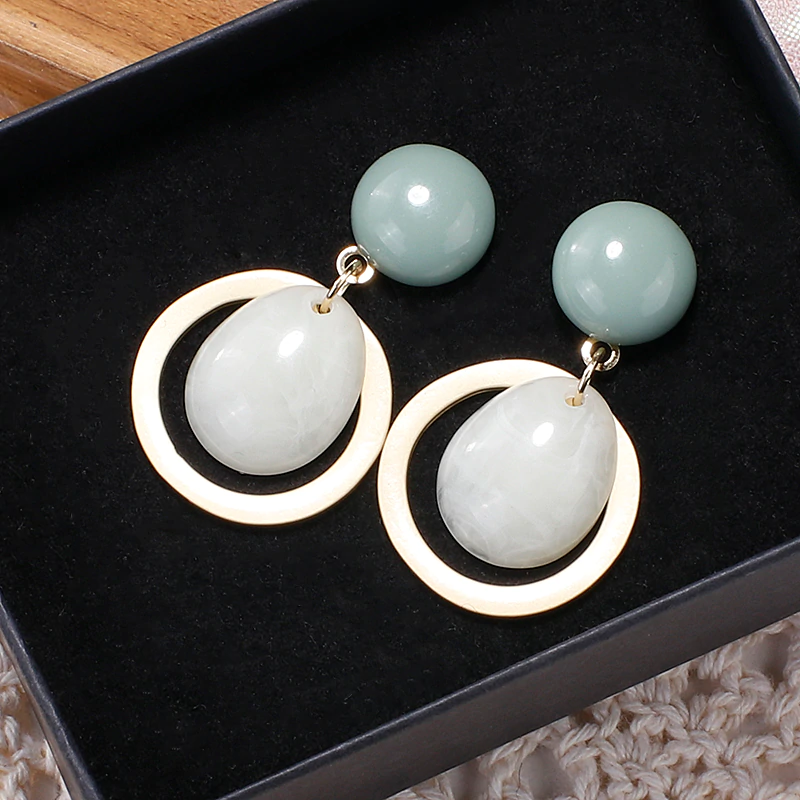 Round earrings - Image 6