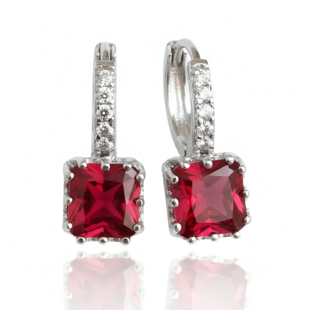 Lilly Zircon Earrings - Image 3