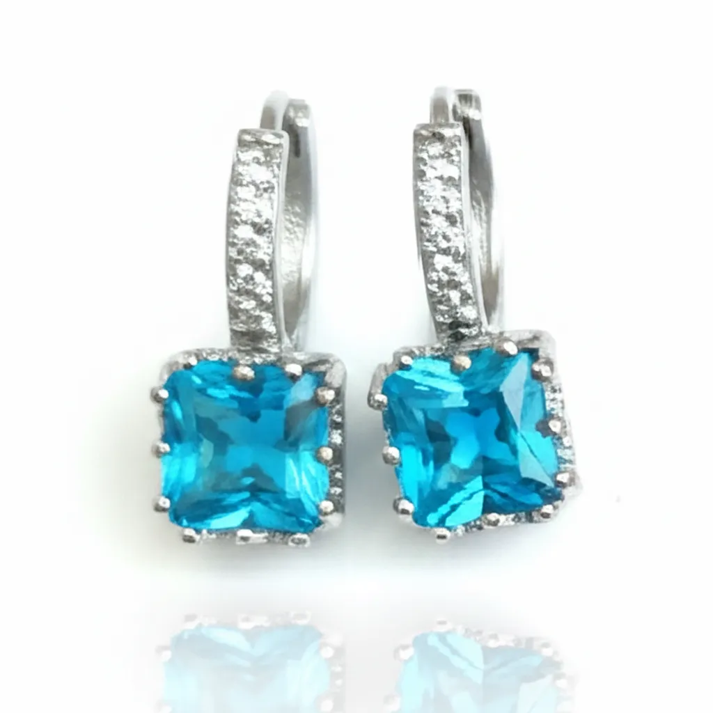 Lilly Zircon Earrings - Image 4