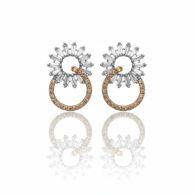 Marwa Earrings Golden / Yellow - Image 3