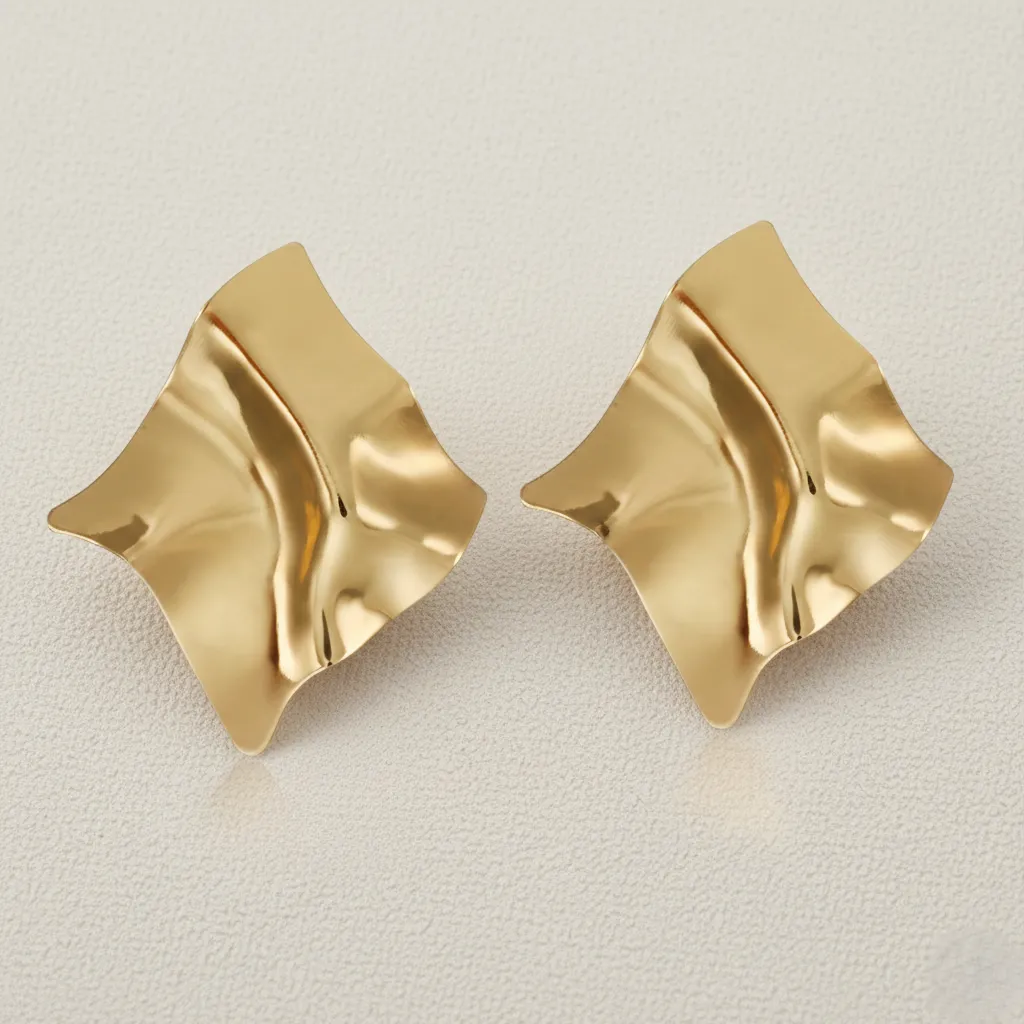 Big Square earrings - Image 4