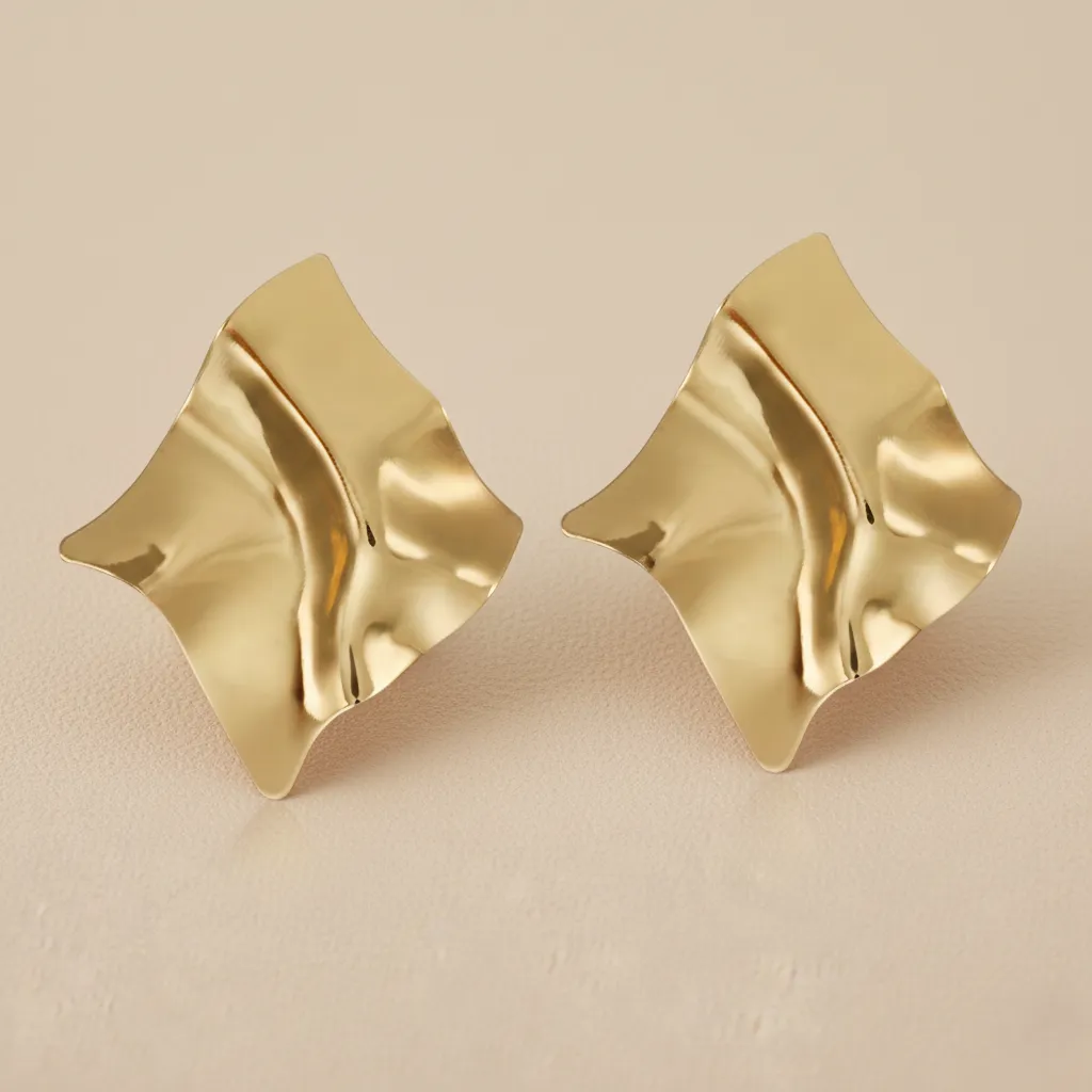 Big Square earrings - Image 3
