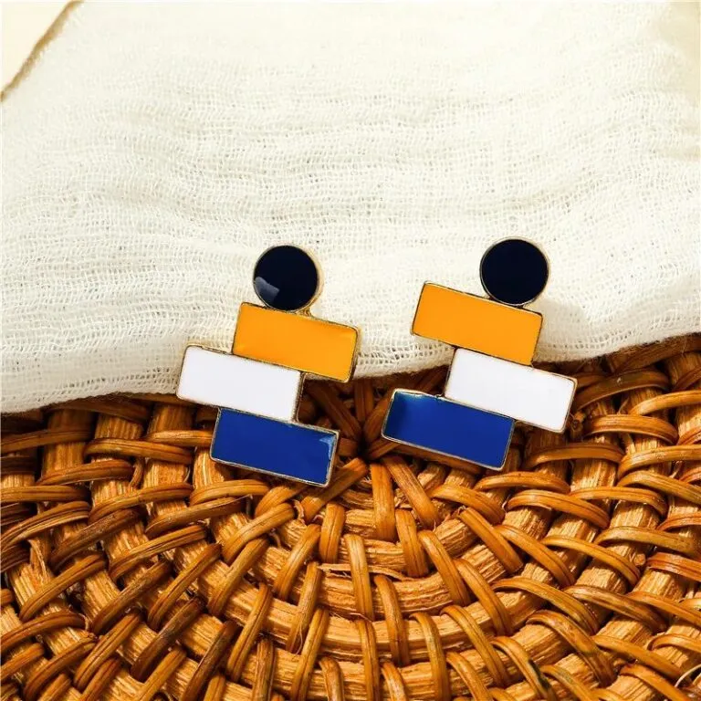 Claire earrings Blue - Image 5