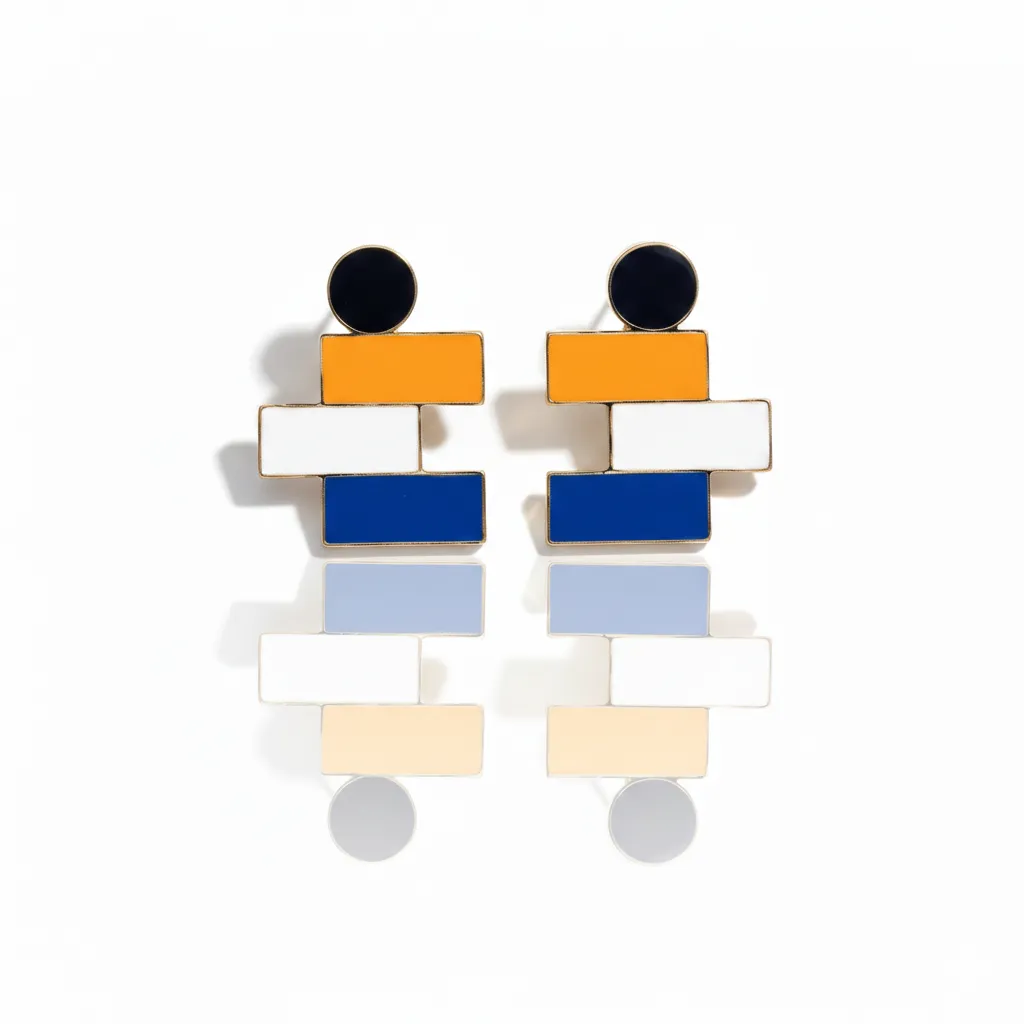 Claire earrings Blue