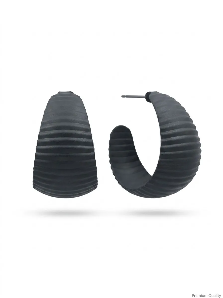 Suzan Earrings Black / Purple - Image 4